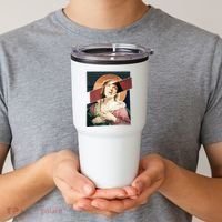 Virgin Mia Wallace Nose Bleed Overdose Icon Gift Tumbler thumb 2