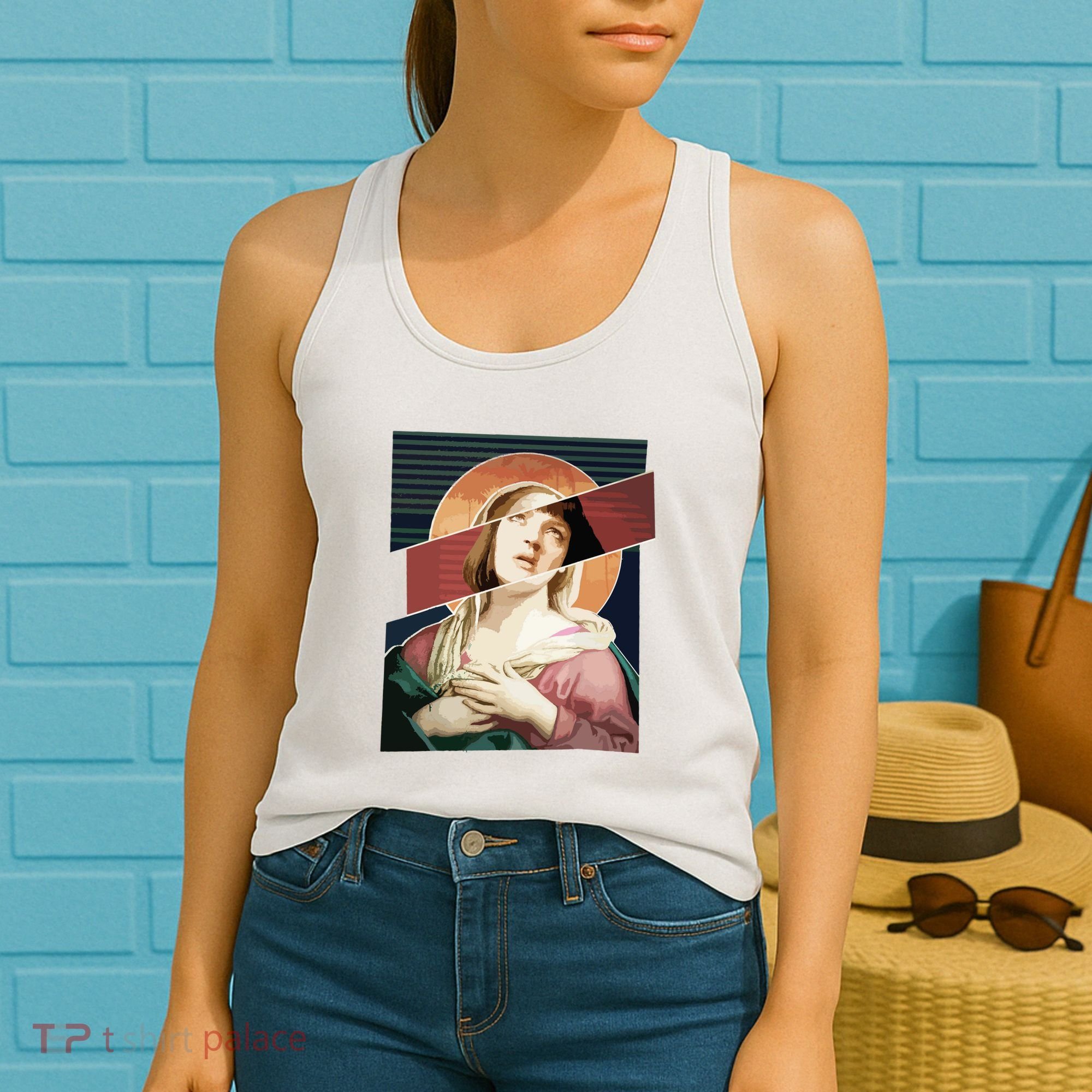Virgin Mia Wallace Nose Bleed Overdose Icon Gift Women's Tank Top
