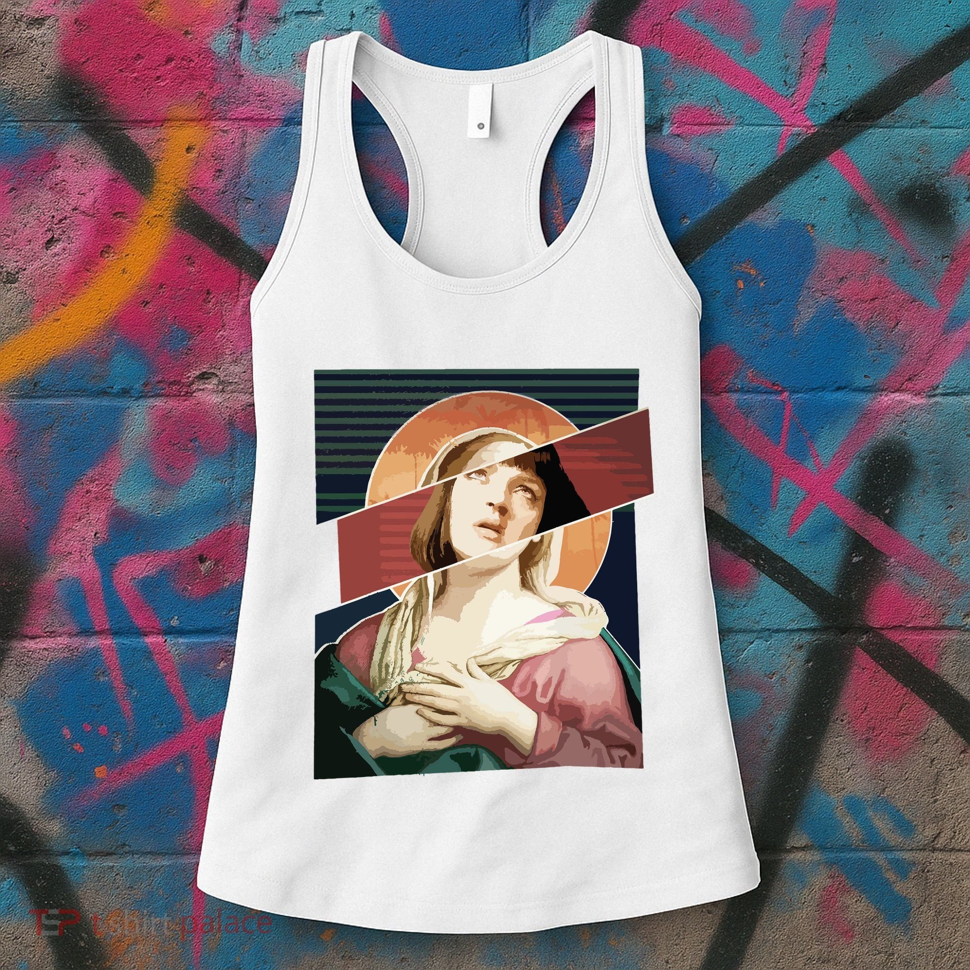 Virgin Mia Wallace Nose Bleed Overdose Icon Gift Women's Tank Top