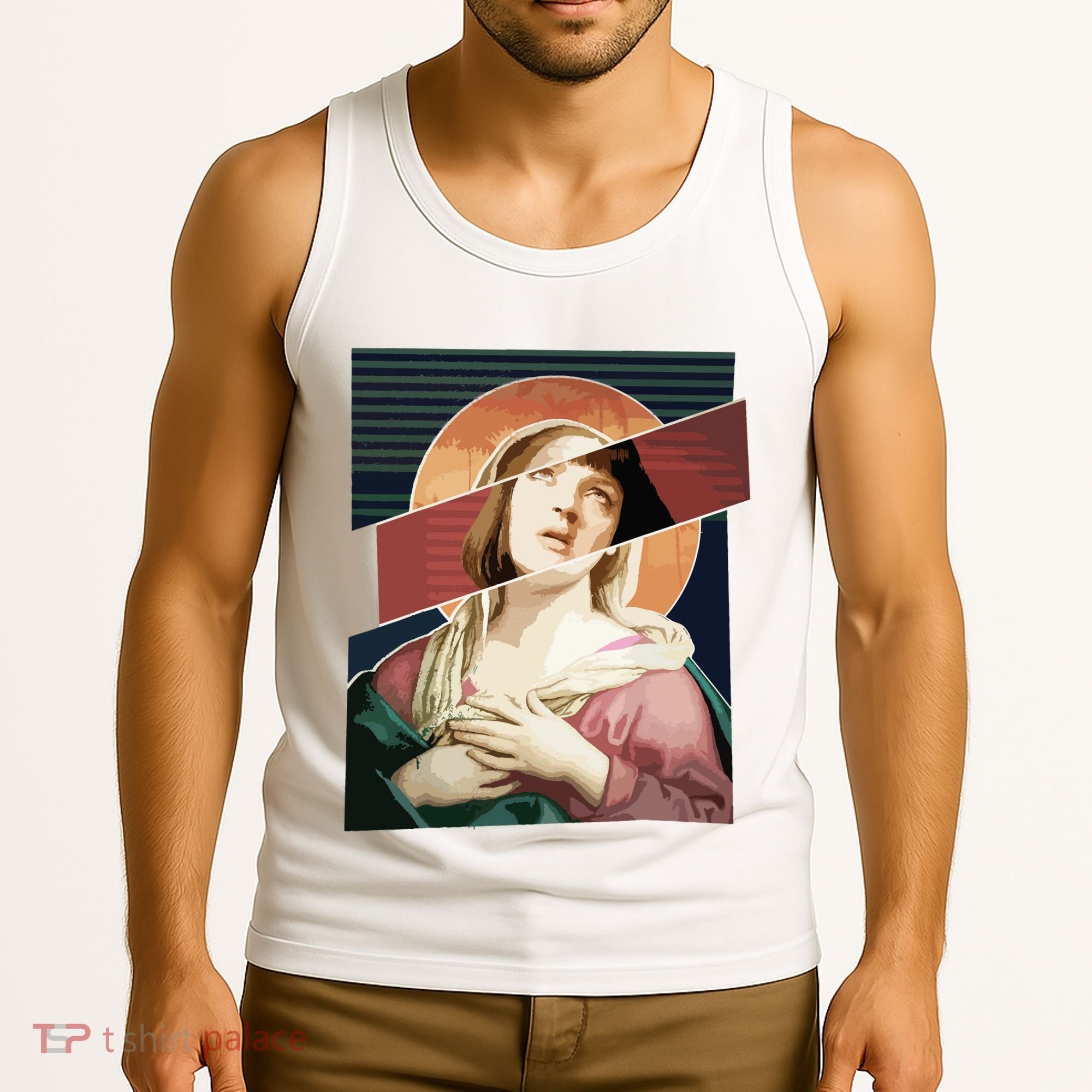 Virgin Mia Wallace Nose Bleed Overdose Icon Gift Tank Top