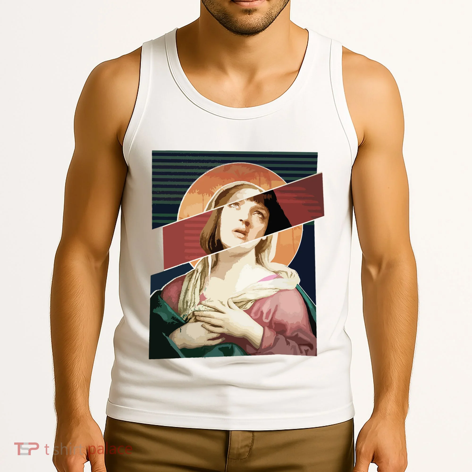 Virgin Mia Wallace Nose Bleed Overdose Icon Gift Tank Top