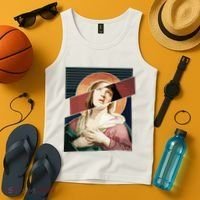 Virgin Mia Wallace Nose Bleed Overdose Icon Gift Tank Top thumb 4