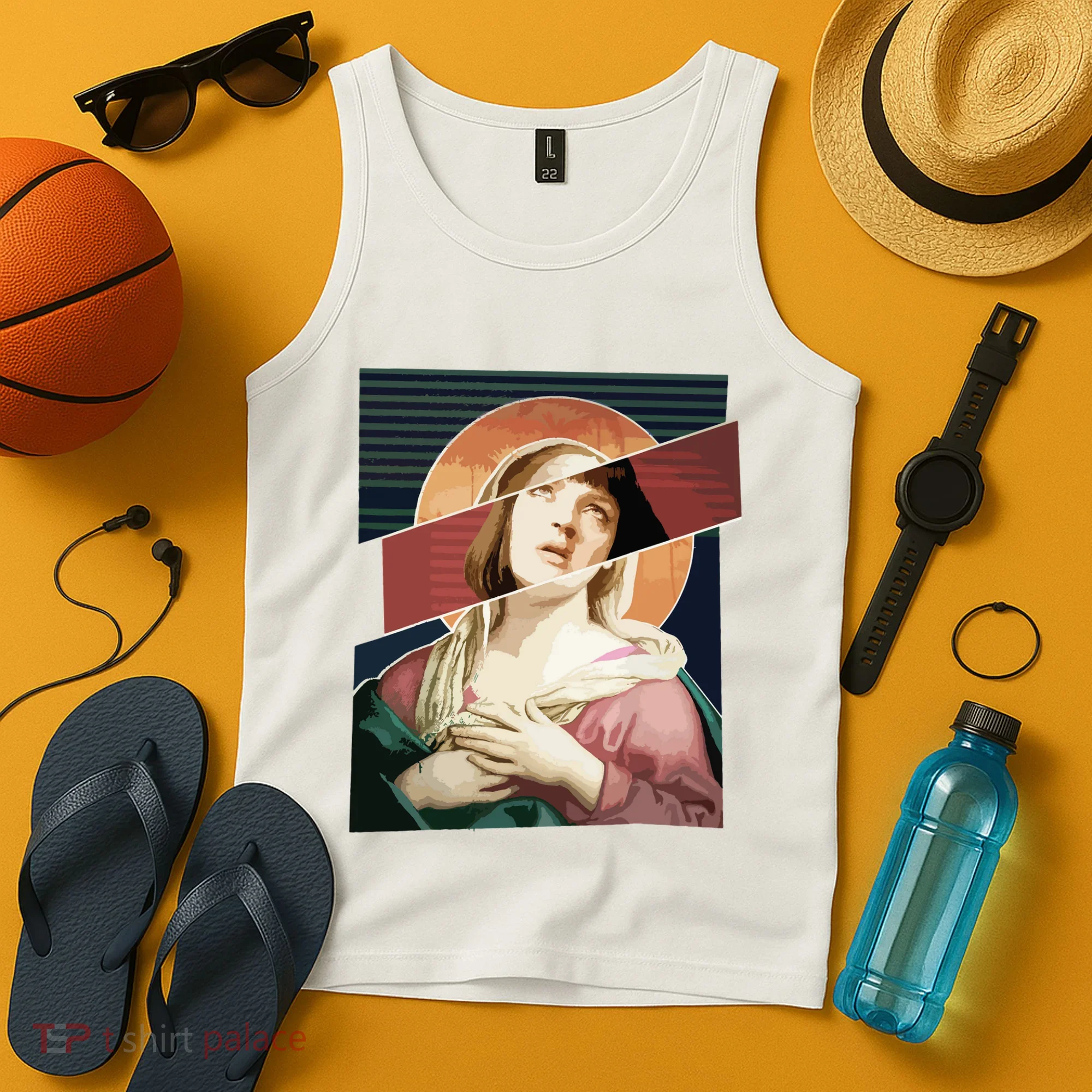 Virgin Mia Wallace Nose Bleed Overdose Icon Gift Tank Top