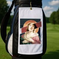 Virgin Mia Wallace Nose Bleed Overdose Icon Gift Golf Towel thumb 2