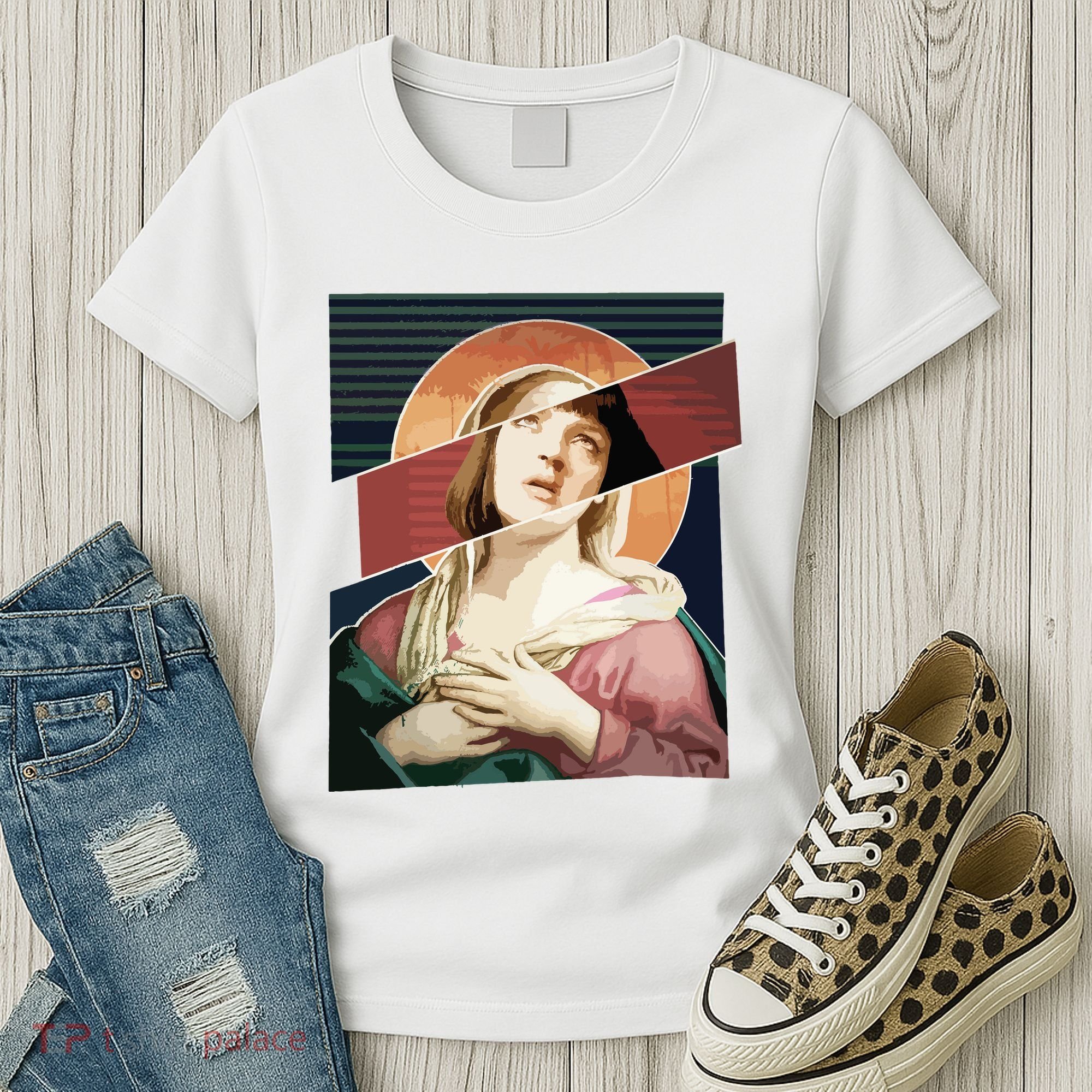 Virgin Mia Wallace Nose Bleed Overdose Icon Gift Women's T-Shirt