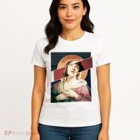 Virgin Mia Wallace Nose Bleed Overdose Icon Gift Women's T-Shirt thumb 4
