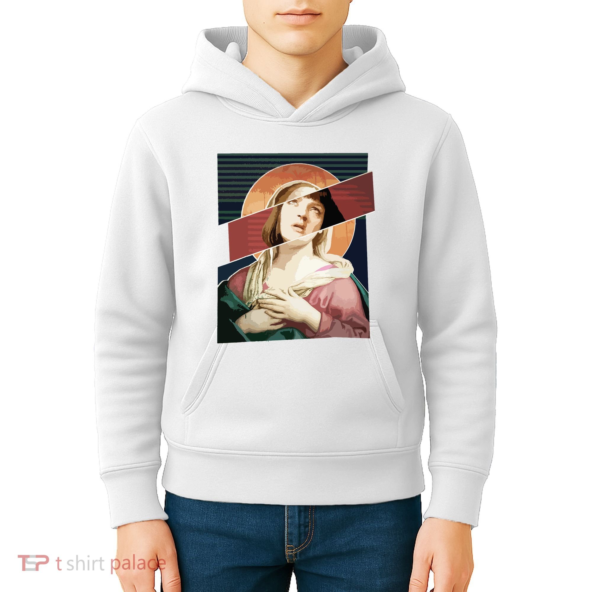 Virgin Mia Wallace Nose Bleed Overdose Icon Gift Kids Hoodie