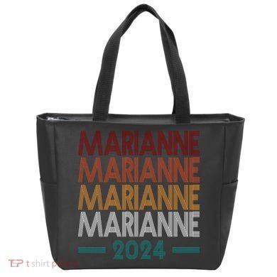 Vote Marianne Williamson Retro 2024 Tote Bag