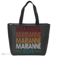 Vote Marianne Williamson Retro 2024 Tote Bag thumb 0