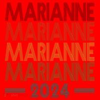 Vote Marianne Williamson Retro 2024 Santa Hat thumb 1