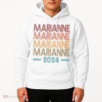 Vote Marianne Williamson Retro 2024 Hoodie thumb 2