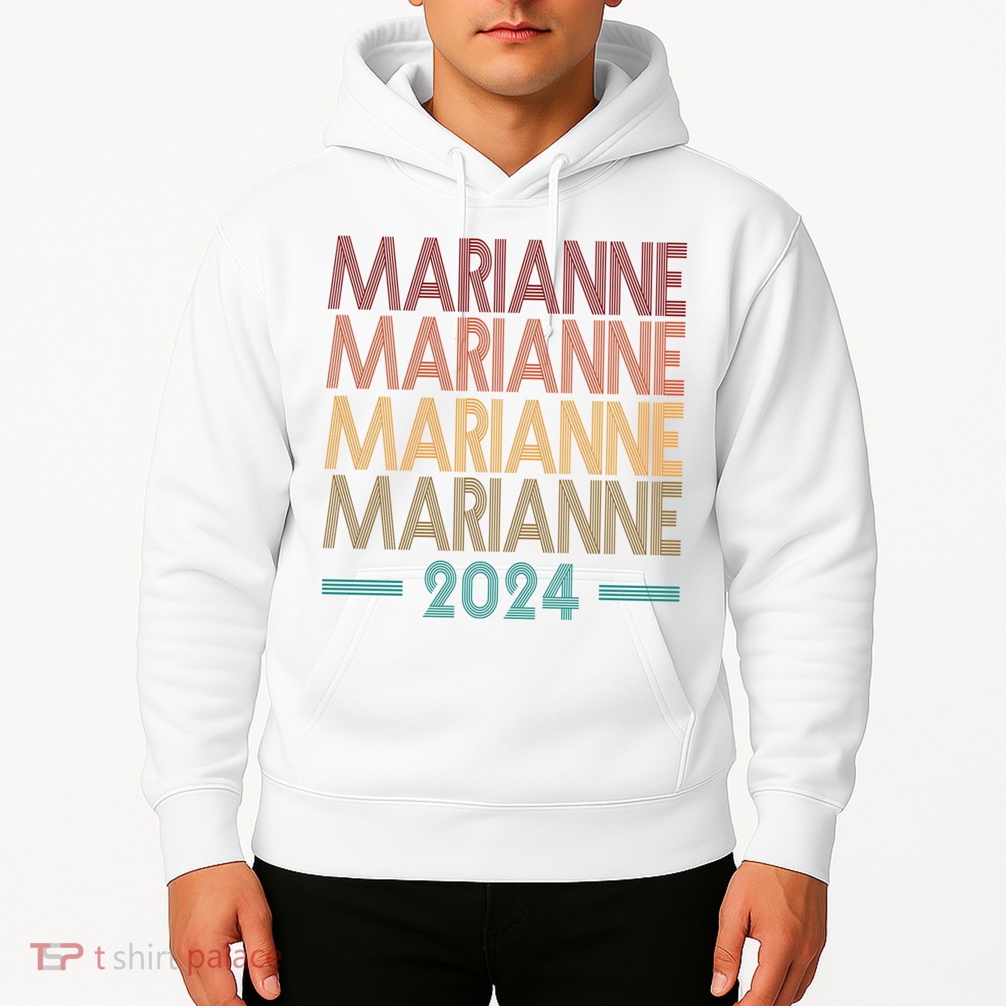 Vote Marianne Williamson Retro 2024 Hoodie