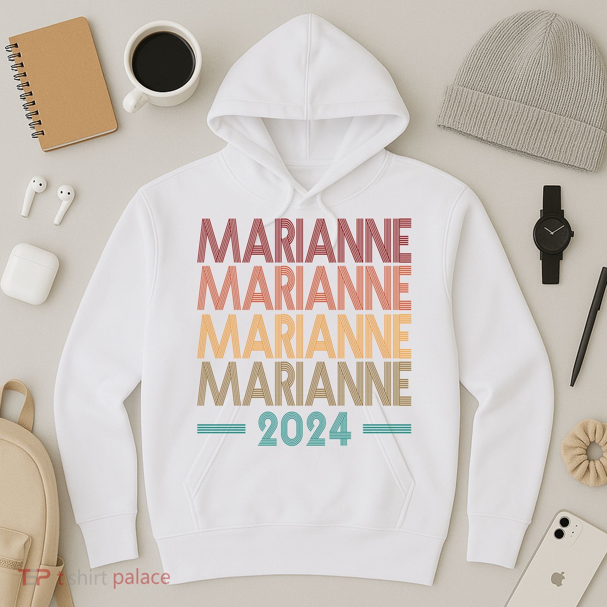 Vote Marianne Williamson Retro 2024 Hoodie