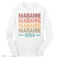 Vote Marianne Williamson Retro 2024 Long Sleeve Shirt thumb 0