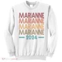 Vote Marianne Williamson Retro 2024 Sweatshirt thumb 0
