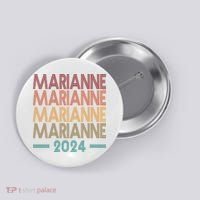 Vote Marianne Williamson Retro 2024 Button thumb 0