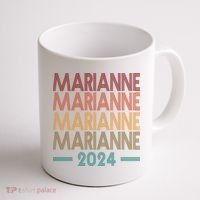 Vote Marianne Williamson Retro 2024 Coffee Mug thumb 1