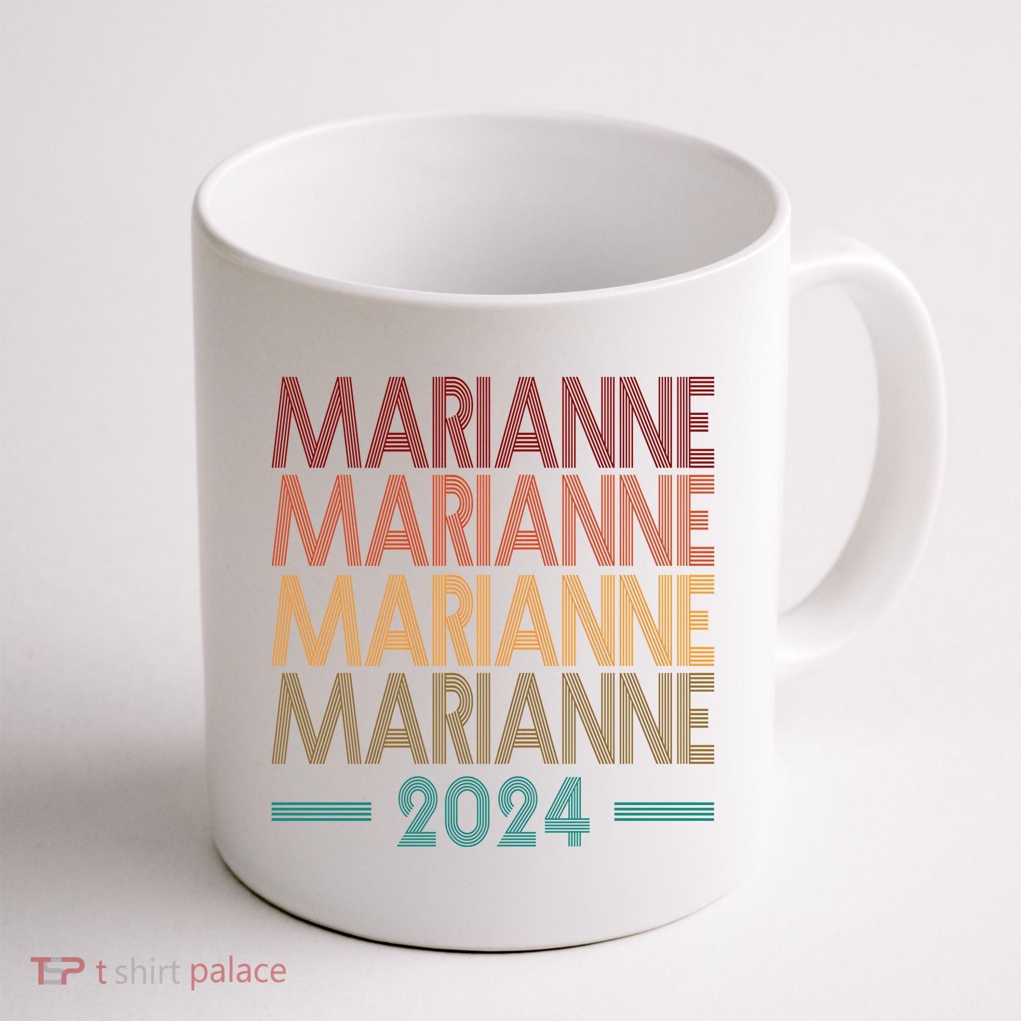 Vote Marianne Williamson Retro 2024 Coffee Mug