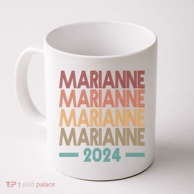 Vote Marianne Williamson Retro 2024 Coffee Mug