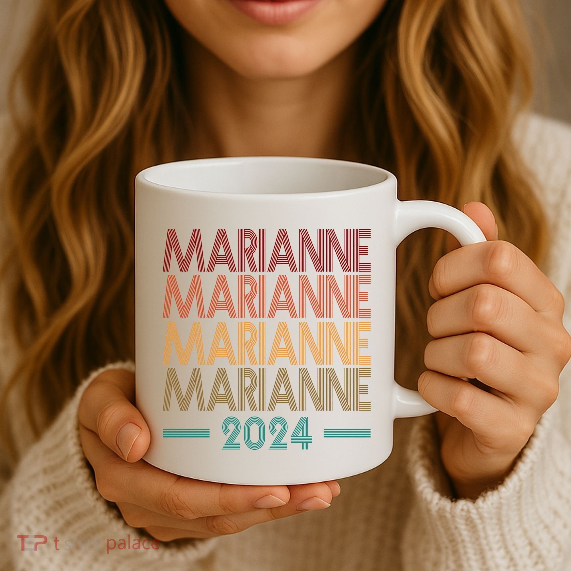 Vote Marianne Williamson Retro 2024 Coffee Mug
