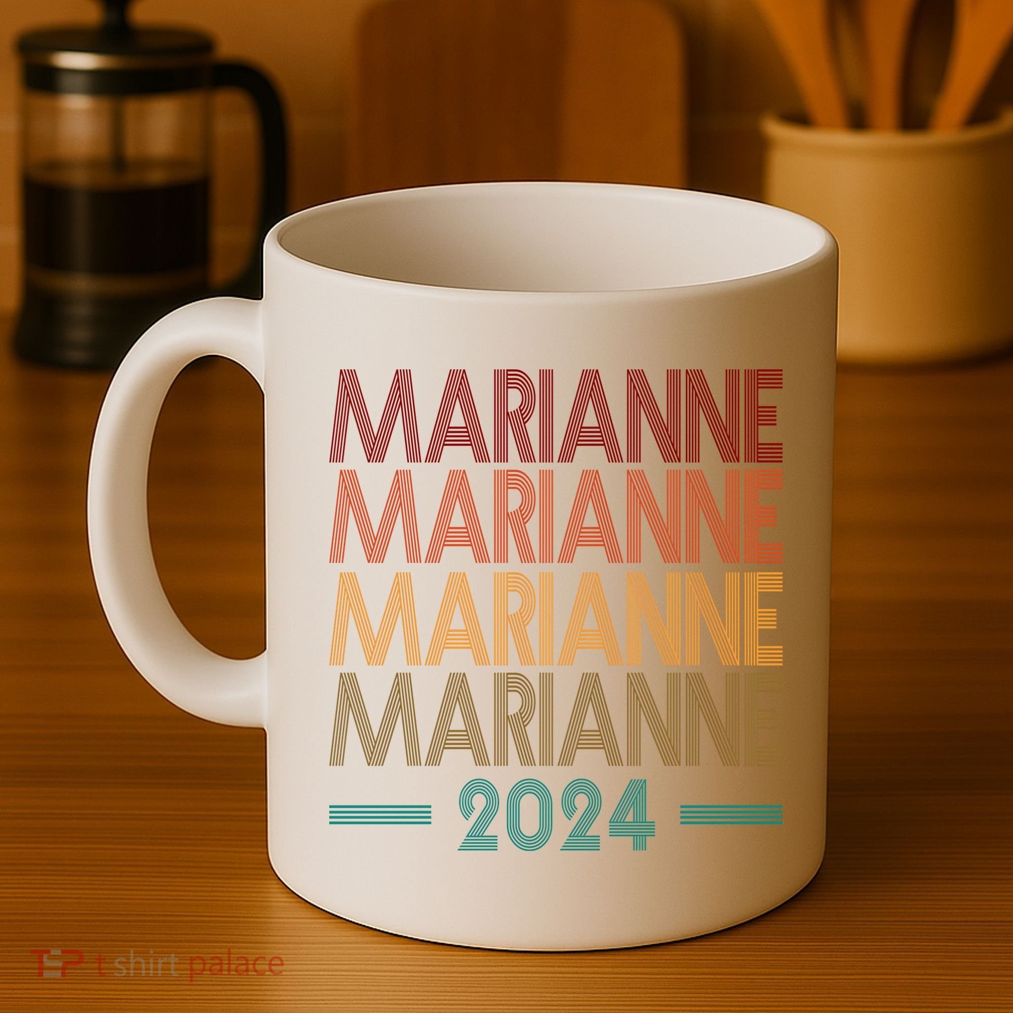 Vote Marianne Williamson Retro 2024 Coffee Mug