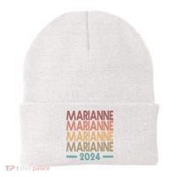 Vote Marianne Williamson Retro 2024 Beanie thumb 0