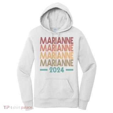 Vote Marianne Williamson Retro 2024 Women's Hoodie