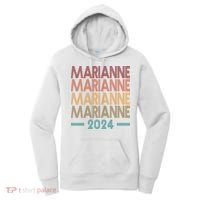 Vote Marianne Williamson Retro 2024 Women's Hoodie thumb 0
