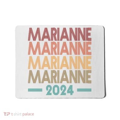 Vote Marianne Williamson Retro 2024 Mousepad
