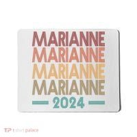 Vote Marianne Williamson Retro 2024 Mousepad thumb 0