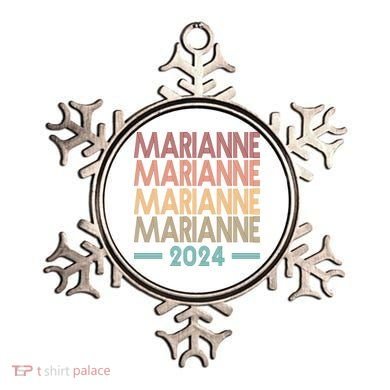 Vote Marianne Williamson Retro 2024 Ornament