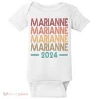 Vote Marianne Williamson Retro 2024 Baby Bodysuit thumb 0
