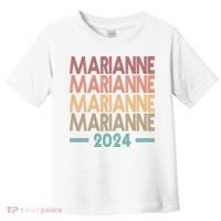 Vote Marianne Williamson Retro 2024 Toddler T-Shirt thumb 0