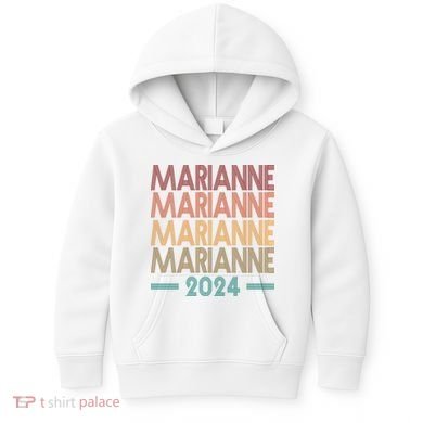 Vote Marianne Williamson Retro 2024 Kids Hoodie