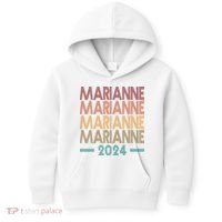 Vote Marianne Williamson Retro 2024 Kids Hoodie thumb 0