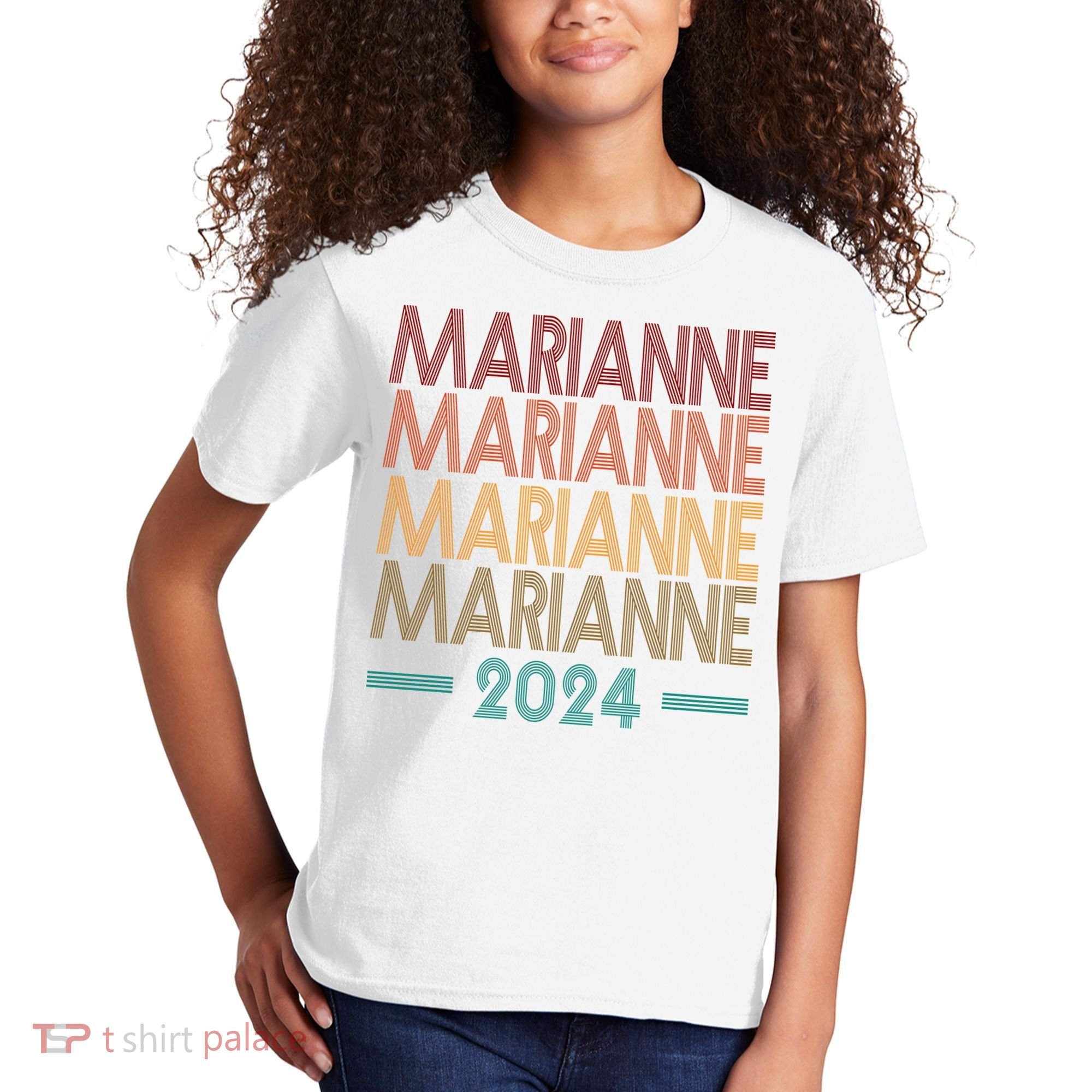 Vote Marianne Williamson Retro 2024 Kids T-Shirt