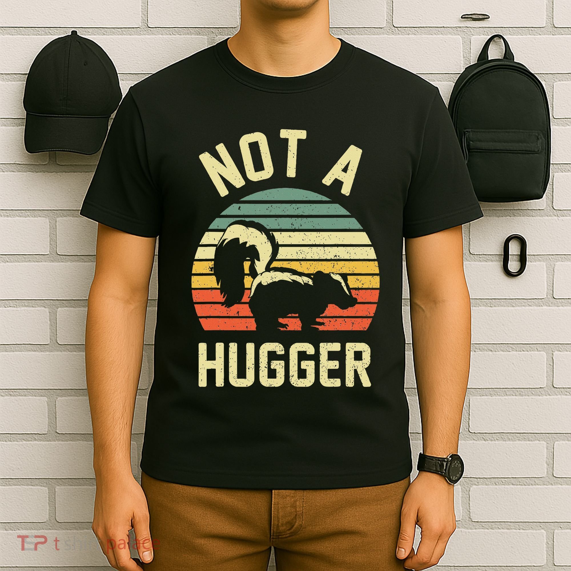 Vintage Not A Hugger T-Shirt