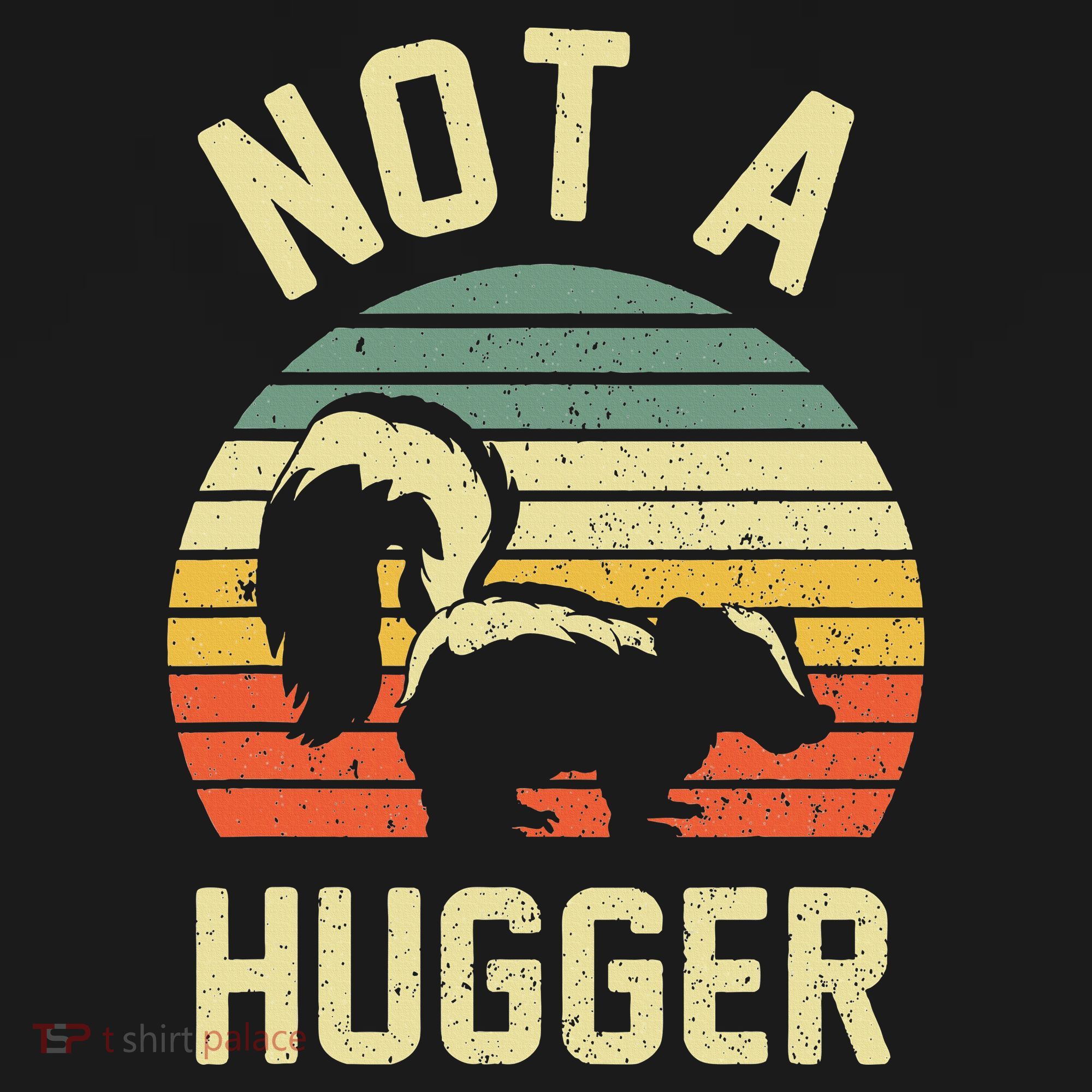 Vintage Not A Hugger T-Shirt