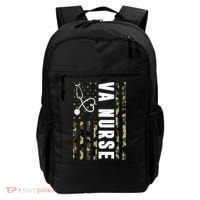 VA Nurse Army USA Flag Backpack thumb 0