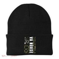 VA Nurse Army USA Flag Beanie thumb 0