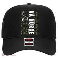 VA Nurse Army USA Flag Hat thumb 0