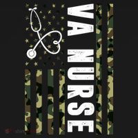 VA Nurse Army USA Flag Visor thumb 3