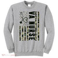 VA Nurse Army USA Flag Sweatshirt thumb 0