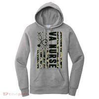 VA Nurse Army USA Flag Women's Hoodie thumb 0