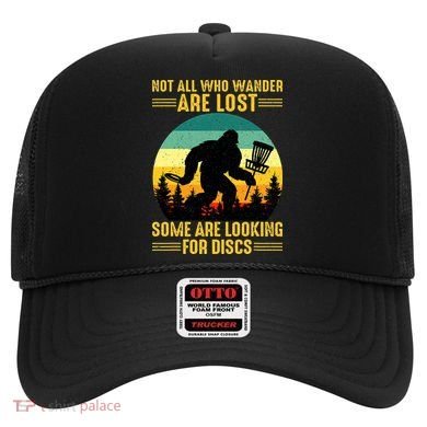 Vintage Not All Wander Are Lost Some Are Looking Disc Golf Hat
