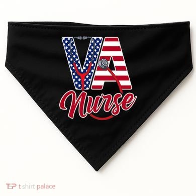 VA Nurse Apparel - VA Nurse Squad USA-Made Doggie Bandana