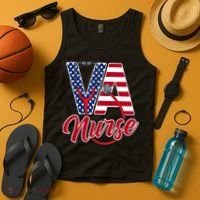 VA Nurse Apparel - VA Nurse Squad Tank Top thumb 4