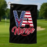 VA Nurse Apparel - VA Nurse Squad Golf Towel thumb 1