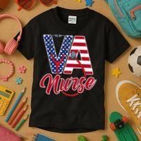 VA Nurse Apparel - VA Nurse Squad Kids T-Shirt thumb 3