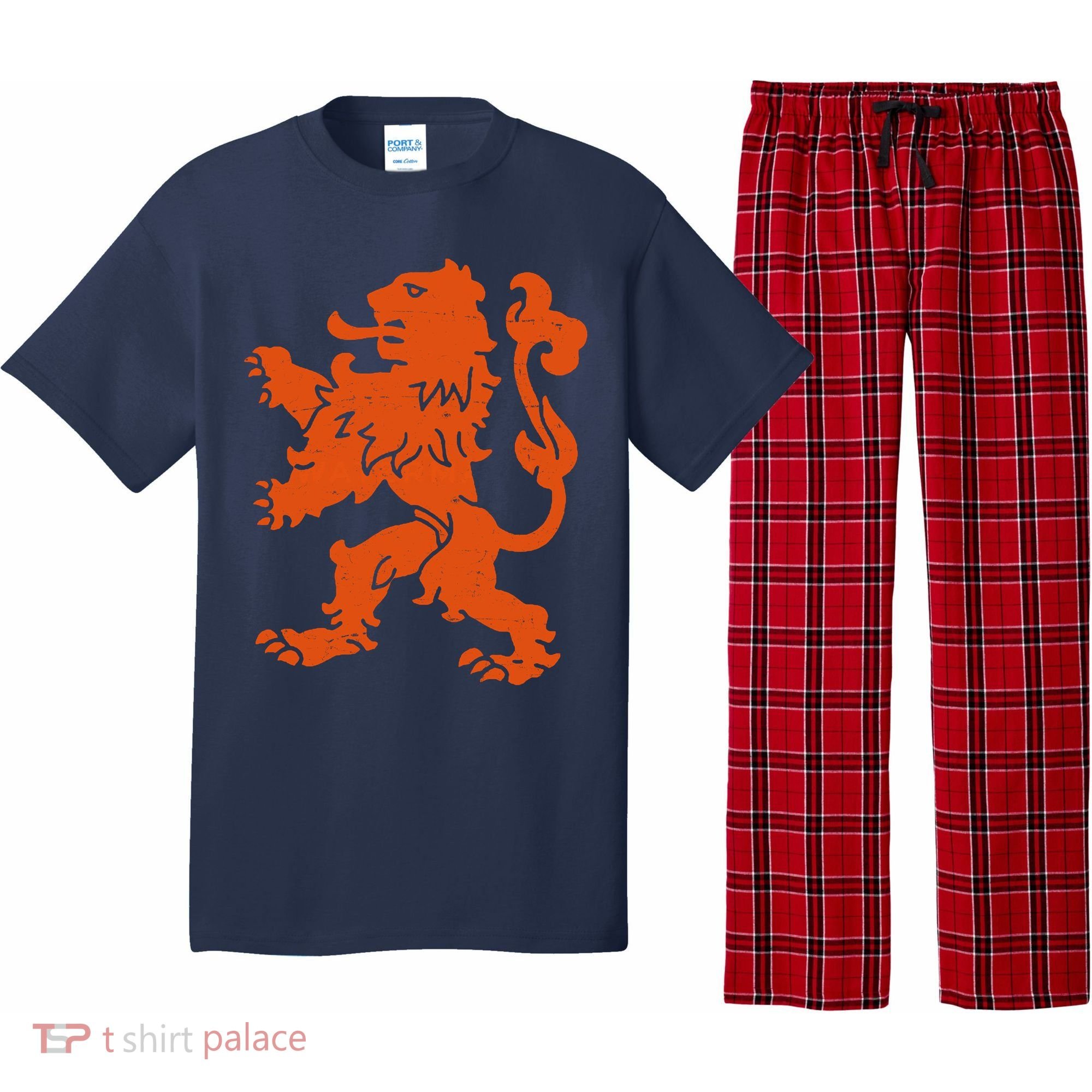Vintage Netherlands Crest Logo Pajama Set